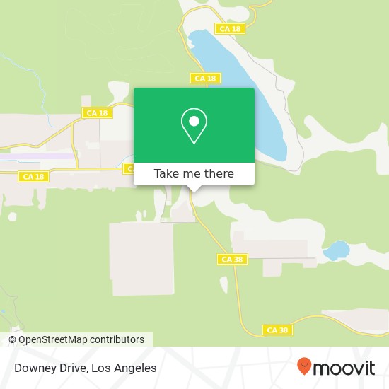 Downey Drive map