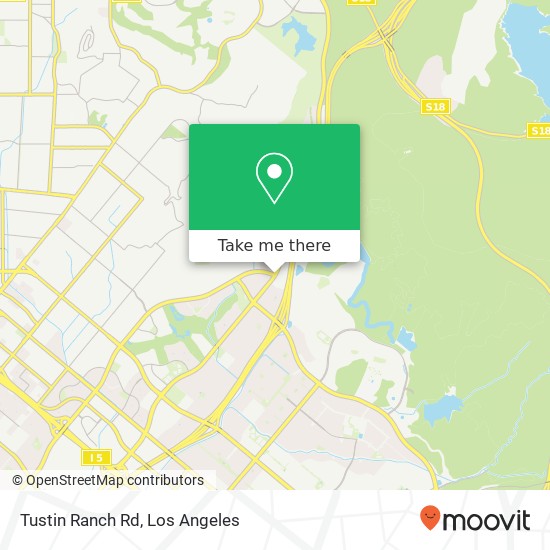 Tustin Ranch Rd map