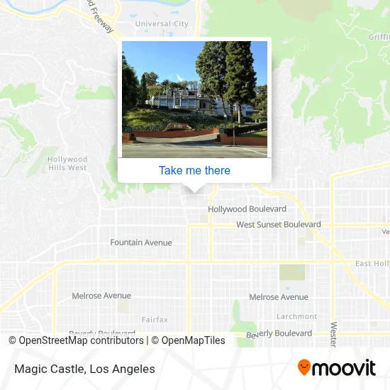 Magic Castle map