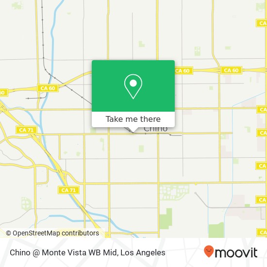 Chino @ Monte Vista WB Mid map