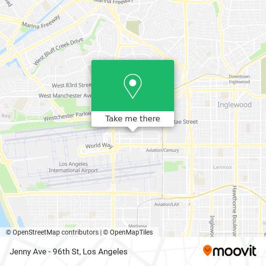 Mapa de Jenny Ave - 96th St