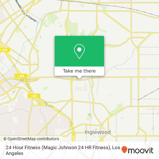 24 Hour Fitness (Magic Johnson 24 HR Fitness) map