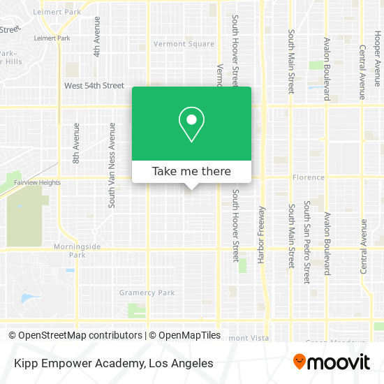 Kipp Empower Academy map