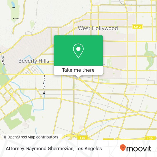 Attorney. Raymond Ghermezian map