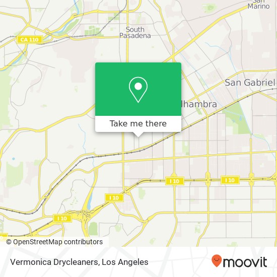 Mapa de Vermonica Drycleaners