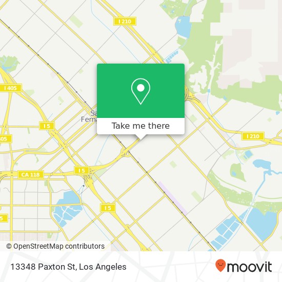 Mapa de 13348 Paxton St