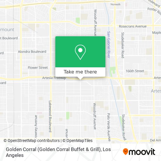 Golden Corral (Golden Corral Buffet & Grill) map