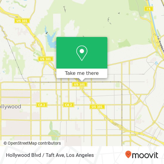 Hollywood Blvd / Taft Ave map