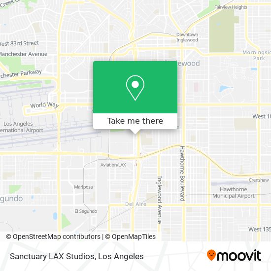 Sanctuary LAX Studios map