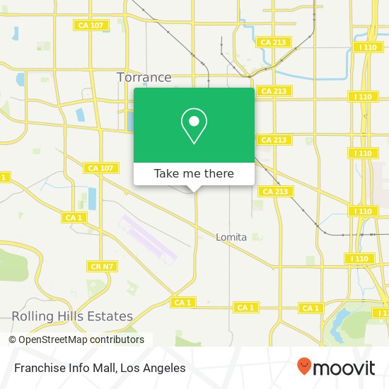 Franchise Info Mall map