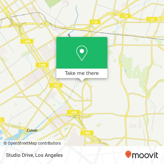 Mapa de Studio Drive