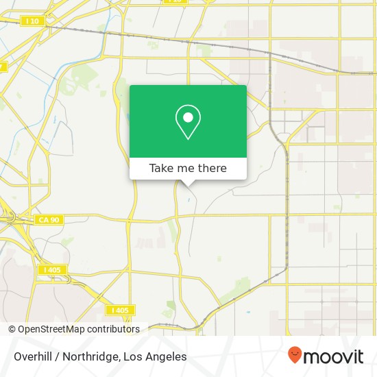 Overhill / Northridge map