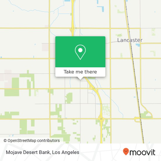 Mapa de Mojave Desert Bank