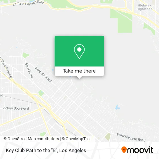 Key Club Path to the "B" map