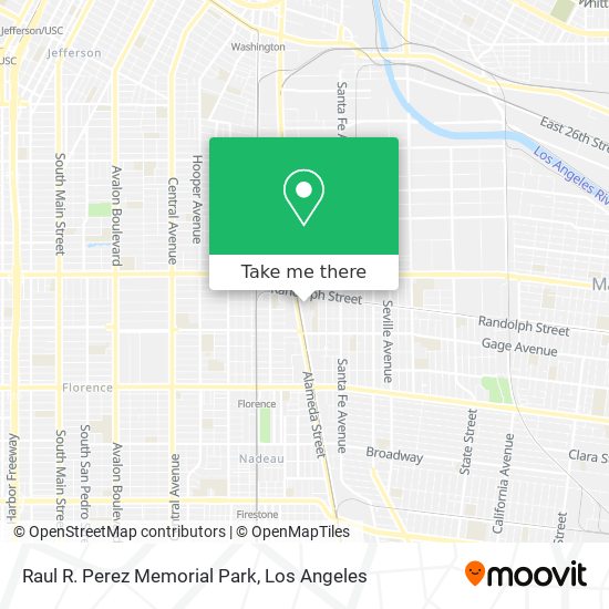Mapa de Raul R. Perez Memorial Park