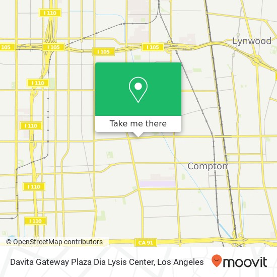 Davita Gateway Plaza Dia Lysis Center map