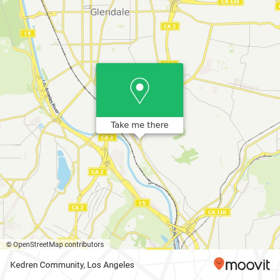 Kedren Community map