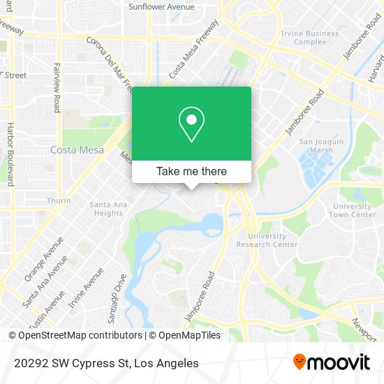 Mapa de 20292 SW Cypress St