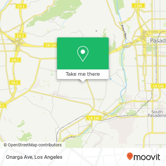 Onarga Ave map