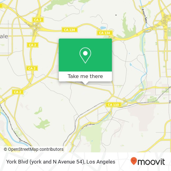 York Blvd (york and N Avenue 54), Los Angeles, CA 90042 map