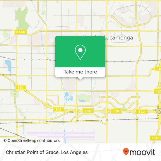 Mapa de Christian Point of Grace, 9774 Hawthorne Dr