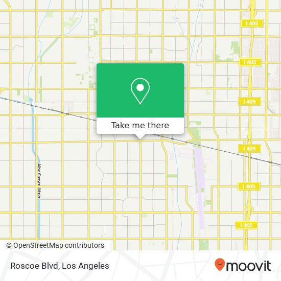 Roscoe Blvd, Northridge (Los Angeles), CA 91325 map