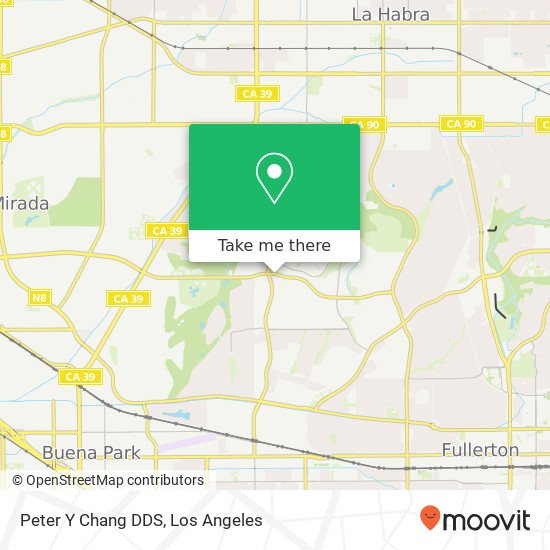 Mapa de Peter Y Chang DDS, 2246 Rosecrans Ave