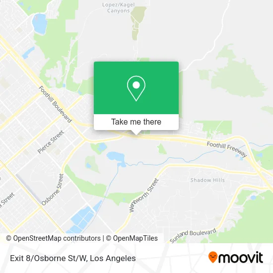 Mapa de Exit 8/Osborne St/W