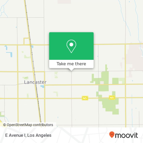 E Avenue I, Lancaster, CA 93535 map