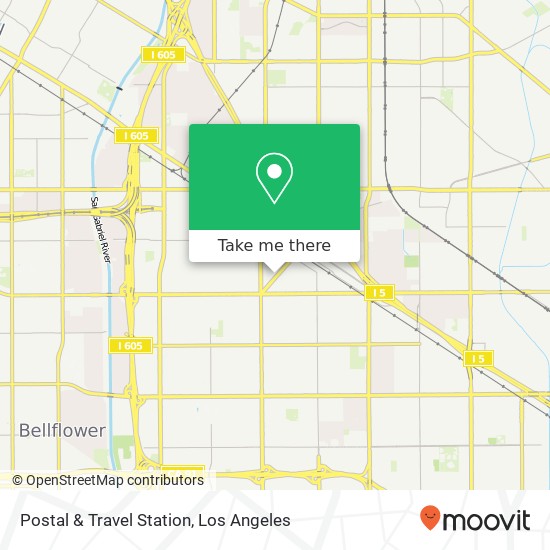 Mapa de Postal & Travel Station, 13923 San Antonio Dr