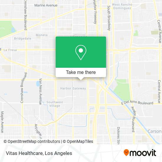 Vitas Healthcare map