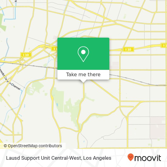 Lausd Support Unit Central-West, 3741 S La Brea Ave map