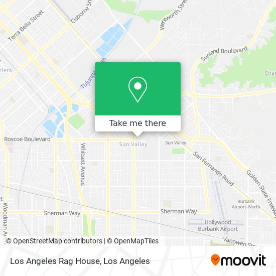 Mapa de Los Angeles Rag House