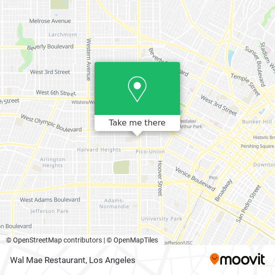 Wal Mae Restaurant map