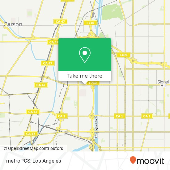 metroPCS, 1420 W Willow St map