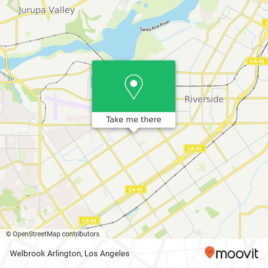 Welbrook Arlington, 7898 California Ave map
