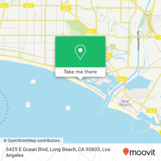 5425 E Ocean Blvd, Long Beach, CA 90803 map
