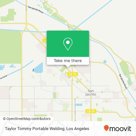 Mapa de Taylor Tommy Portable Welding, 1133 N Ramona Blvd