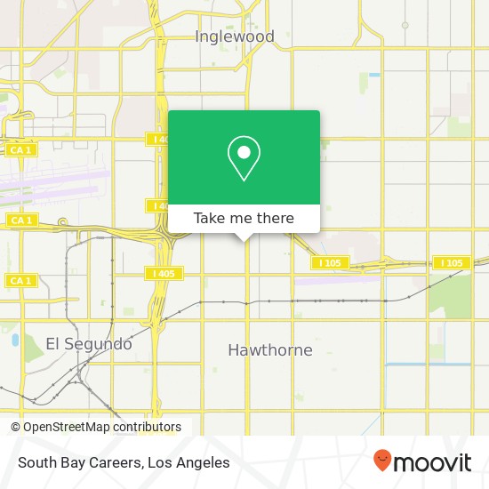 South Bay Careers, 11633 Hawthorne Blvd map