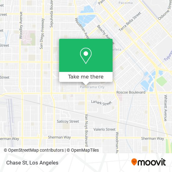 Chase St map