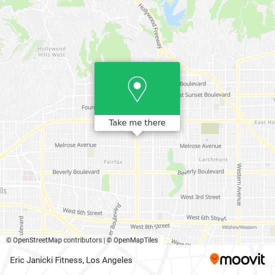 Eric Janicki Fitness map