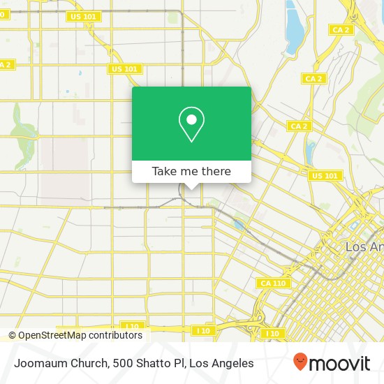 Mapa de Joomaum Church, 500 Shatto Pl