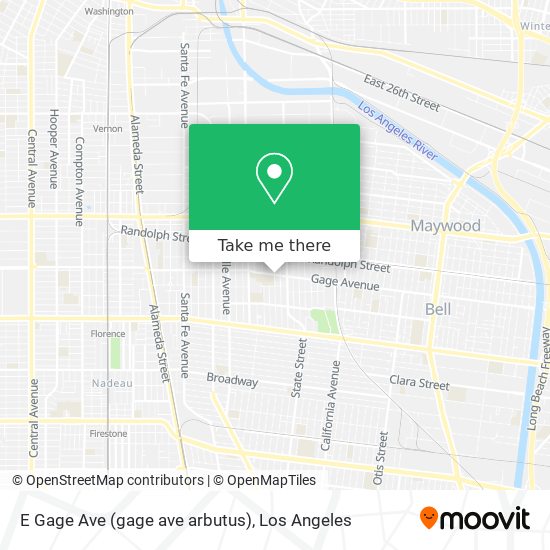 Mapa de E Gage Ave (gage ave arbutus)
