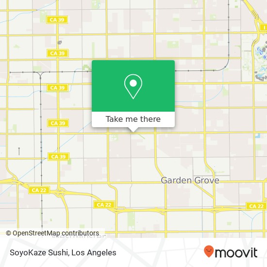 SoyoKaze Sushi, 9542 Chapman Ave map