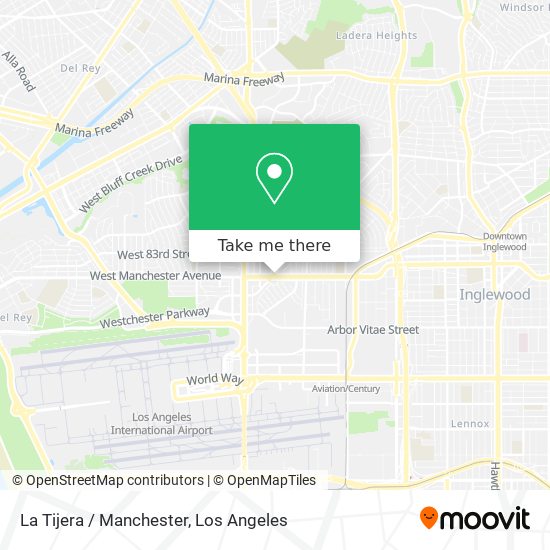 La Tijera / Manchester map