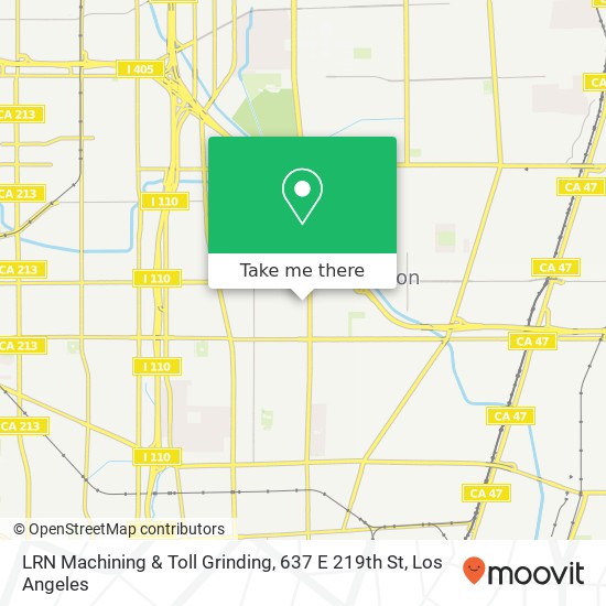 Mapa de LRN Machining & Toll Grinding, 637 E 219th St