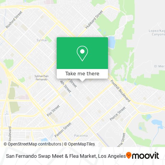 San Fernando Swap Meet & Flea Market map