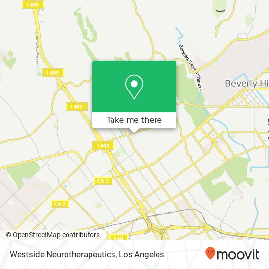 Westside Neurotherapeutics, 10850 Wilshire Blvd map