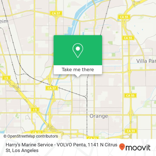 Harry's Marine Service - VOLVO Penta, 1141 N Citrus St map