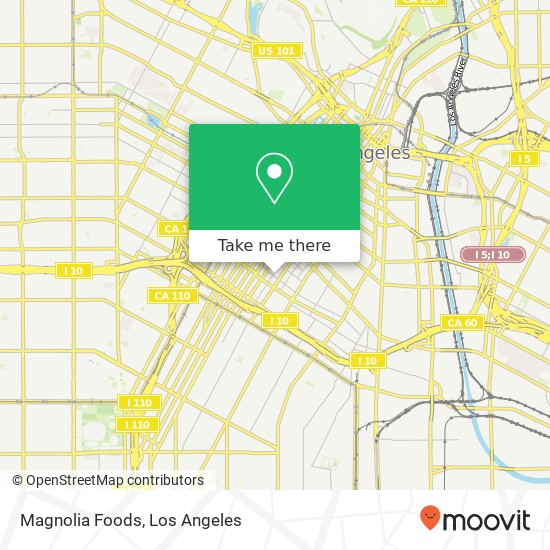 Mapa de Magnolia Foods, 317 E 12th St